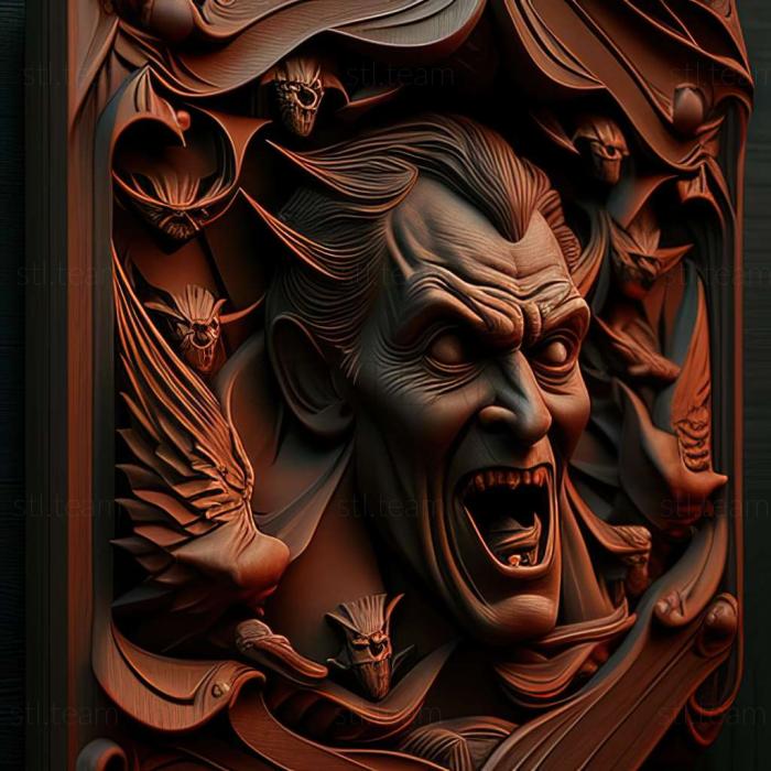 3D model Dracula 3 The Path of the Dragon game (STL)